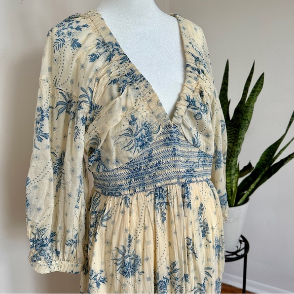 Free People | Deep-V Maxi Dress - Picture 3 of 7